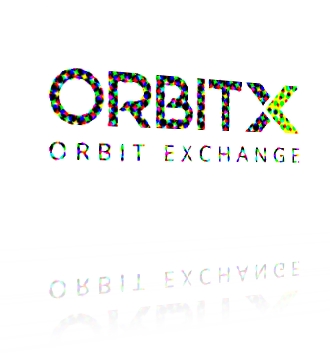 Logo Orbit Exchange en miroir